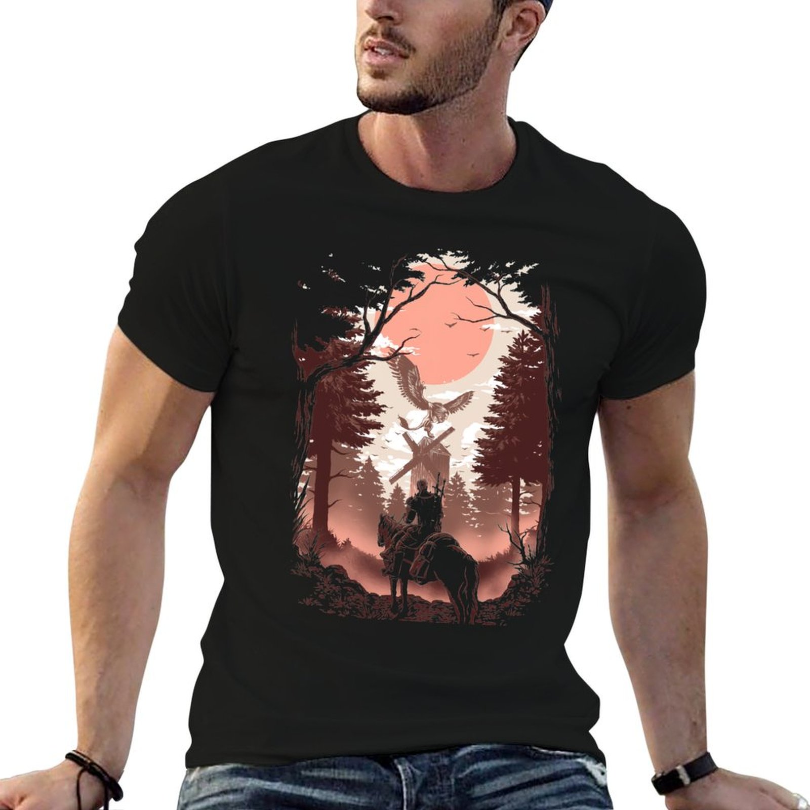 Wildman Hunting & Outdoor Linton'S Corner Silver Lakes - The Wild Hunt T-Shirt Outdoor Working