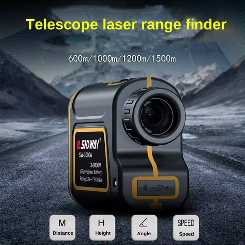 Telescope Laser Range Finder 6 - огляд і ціна Rangefinder Laser Hunting