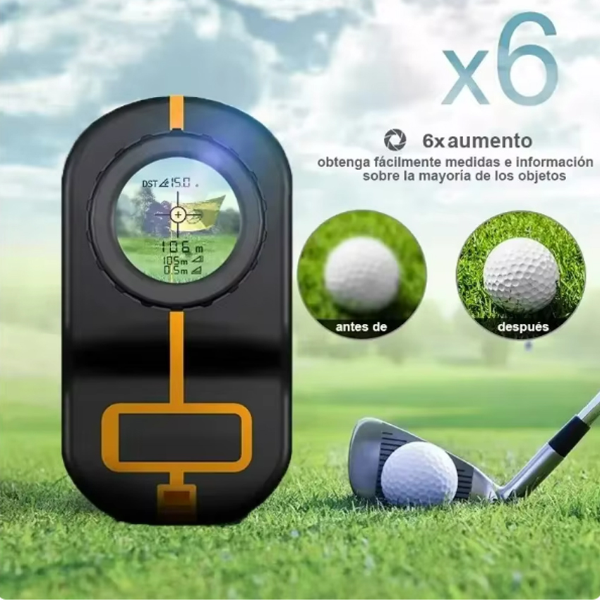 Telescope Laser Range Finder 6 - огляд і ціна Rangefinder Laser Hunting