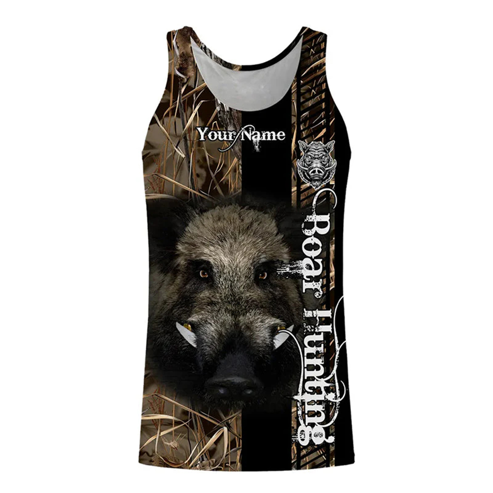 Custom Name Boar Hunter Tank T - огляд і ціна Wildman Hunting & Outdoor Linton'S Corner Silver Lakes