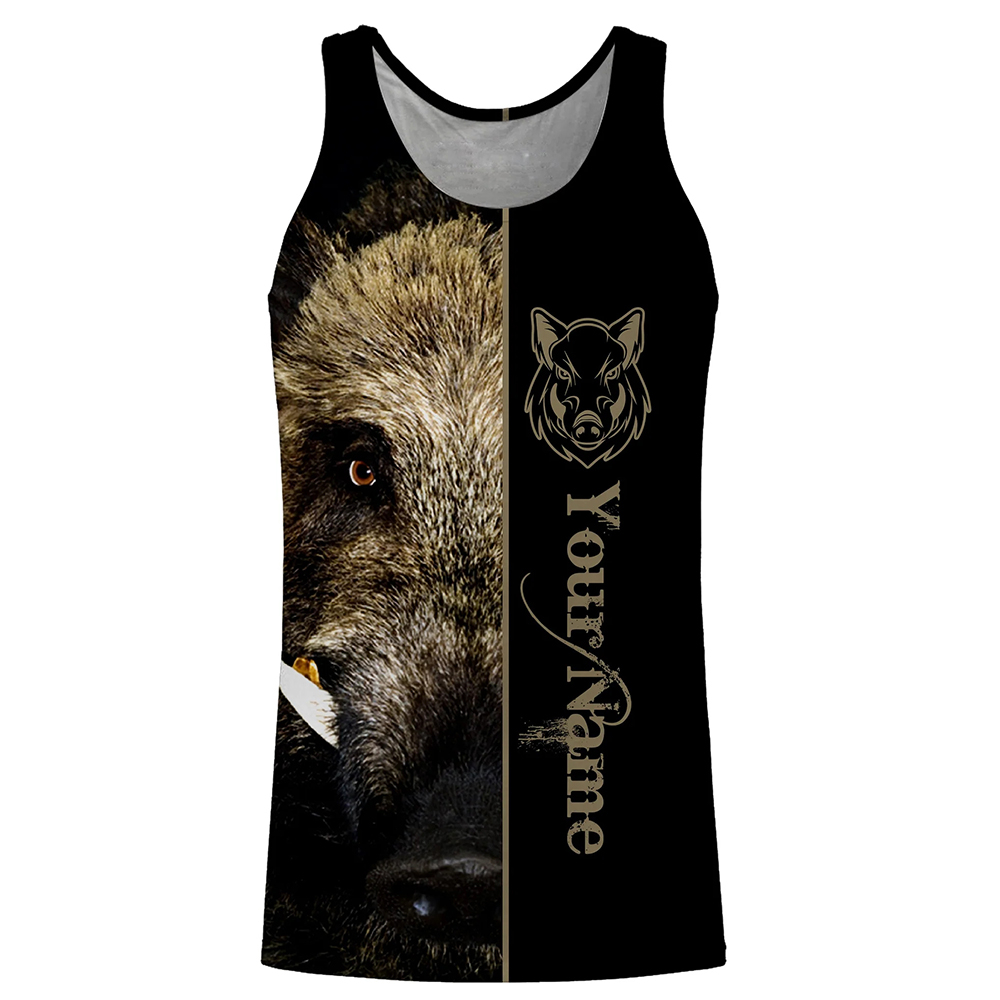 Custom Name Boar Hunter Tank T - огляд і ціна Wildman Hunting & Outdoor Linton'S Corner Silver Lakes
