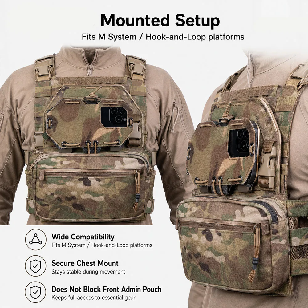 Foldable Tactical Phone Mount  - огляд і ціна Outdoor Hunting Prints