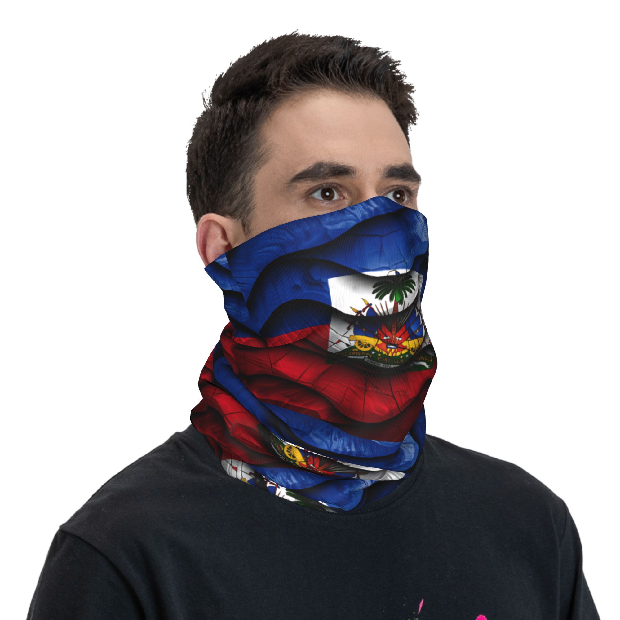 Haiti Flag Balaclava  Hunting  - огляд і ціна Outdoor Hunting Prints