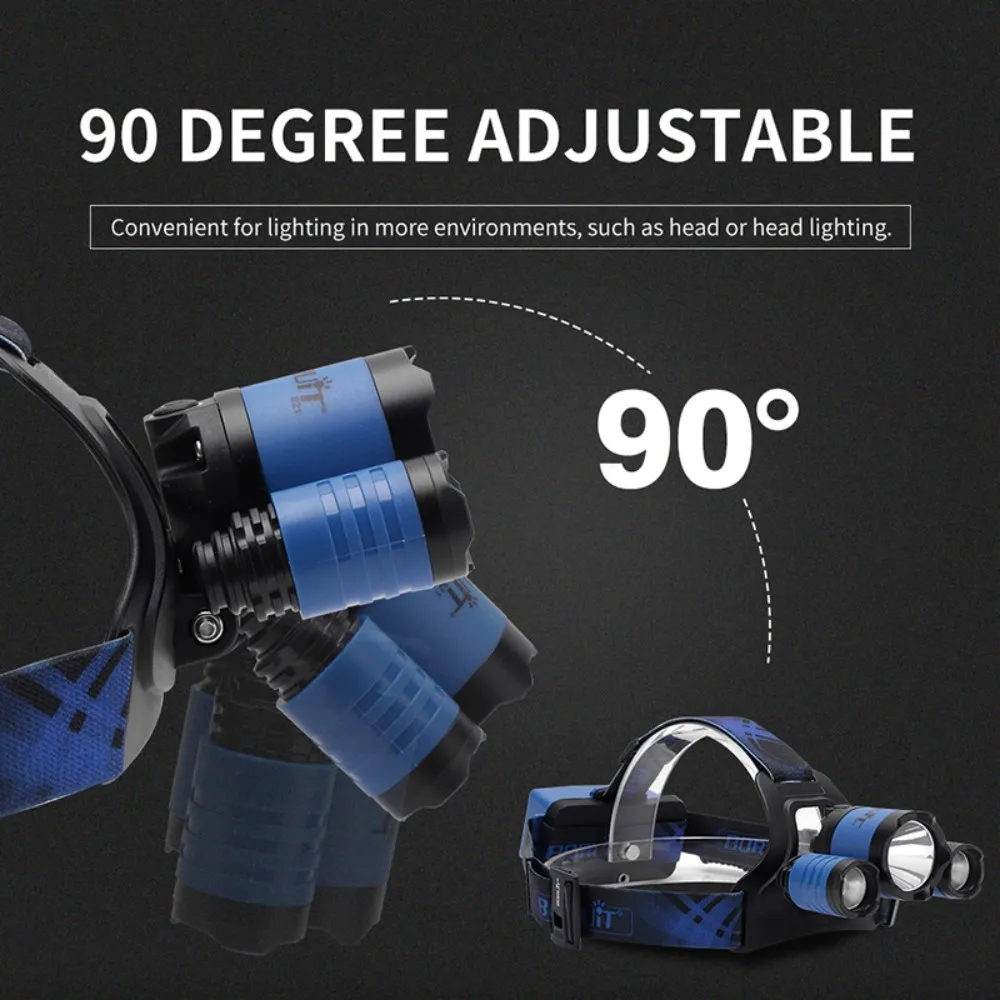 BORUiT B21 3000LM LED Headlamp - огляд і ціна Outdoor Hunting Bike