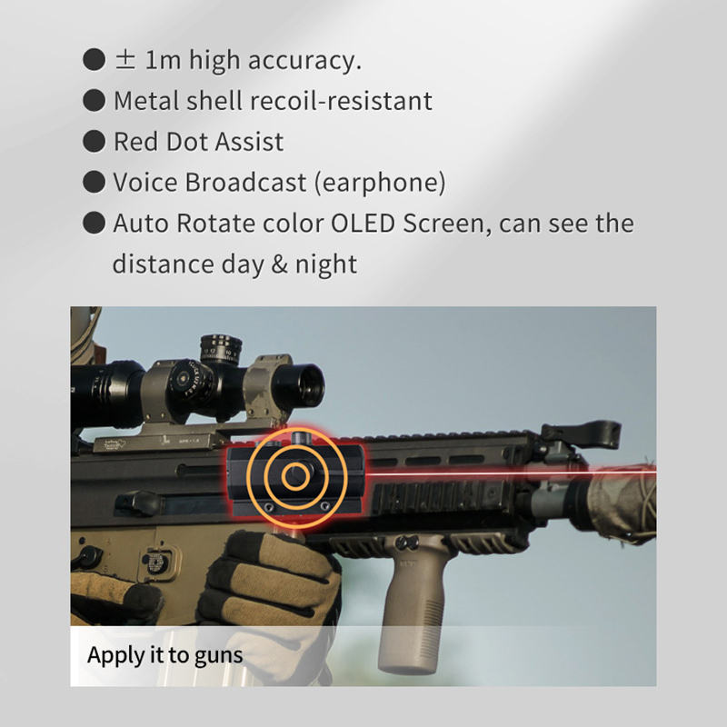 MINI8 Plug-in 1200m Ranging De - огляд і ціна Rangefinder Laser Hunting