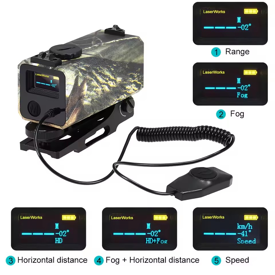 Mini Laser Automatic Range Fin - огляд і ціна Rangefinder Laser Hunting