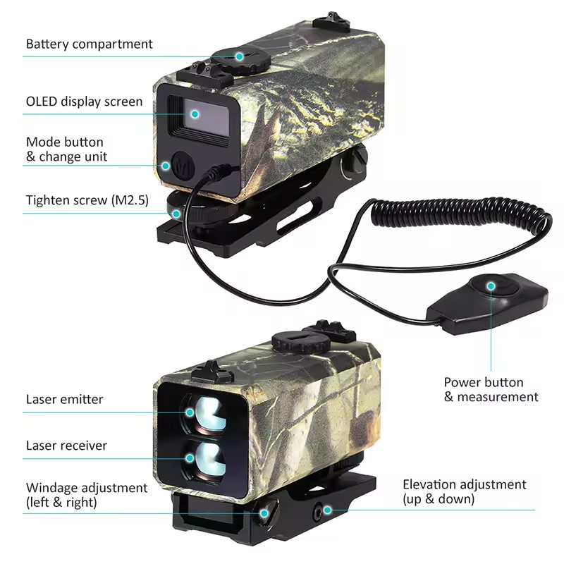 Mini Laser Automatic Range Fin - огляд і ціна Rangefinder Laser Hunting