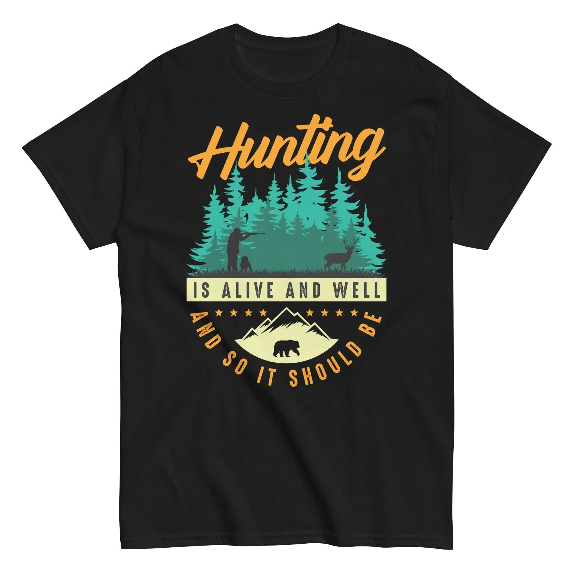 I Should Be Hunting T Shirt De - огляд і ціна Wildman Hunting & Outdoor Linton'S Corner Silver Lakes