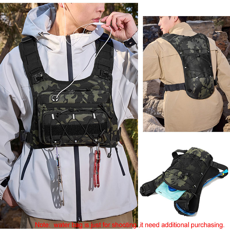 Tactical Bag Front Chest Rig V - огляд і ціна Men'S Outdoor Hunting Jacket