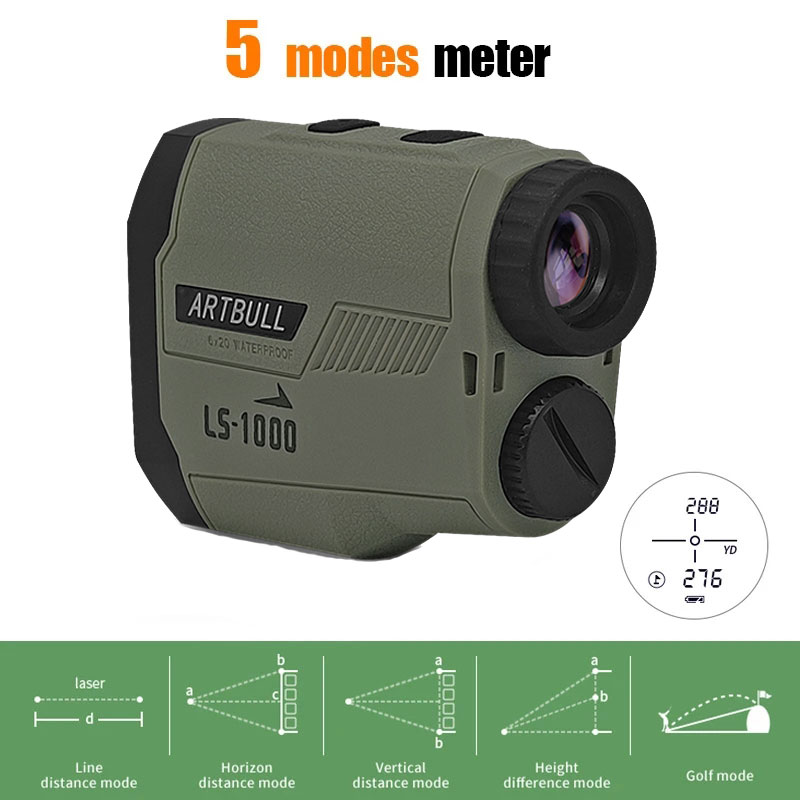 ARTBULL Laser Rangefinder Hunt - огляд і ціна Rangefinder Laser Hunting